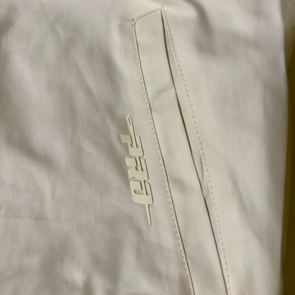 Men's Tennessee Titans Full Zip  Cream Satin Bomber Jacket -Size L - Picture 4 of 9